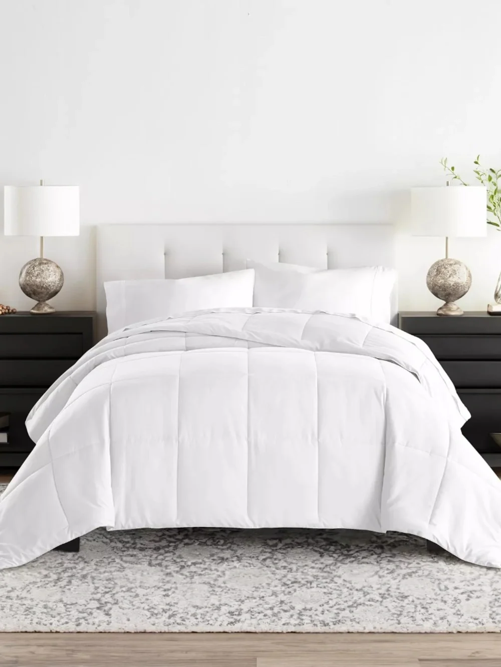 ienjoy Home IEH-COMFORTER-QUEEN-WHITE Comforter Full/Queen - White13538023232
